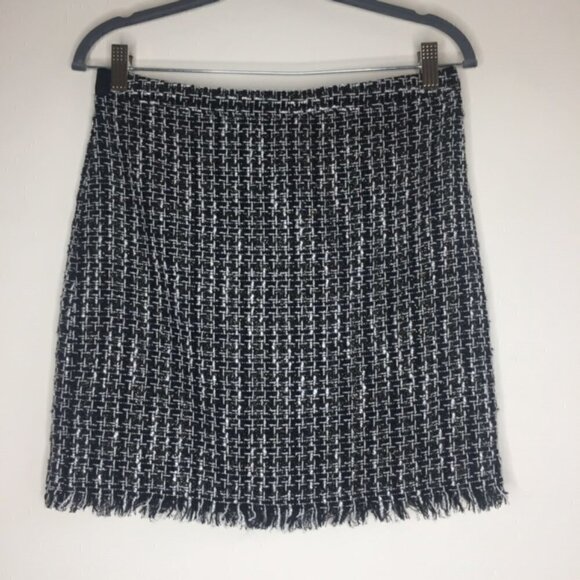 House of Harlow 1960 x Revolve Blair Mini Skirt - Metallic Boucle Tweed … - Picture 4 of 12